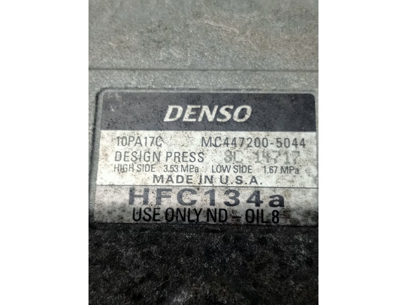 Recambio de compresor aire acondicionado para honda accord berlina (cg7-9/ch1-7) referencia OEM IAM 4472005044 10PA17C HFC134A