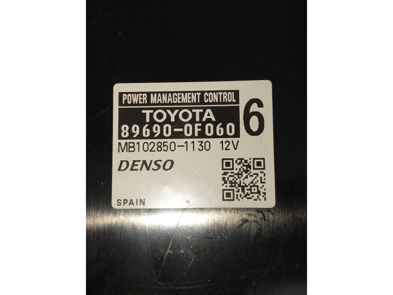 Recambio de modulo electronico para toyota verso 2.0 d-4d cat referencia OEM IAM 896900F060 MB1028501130 