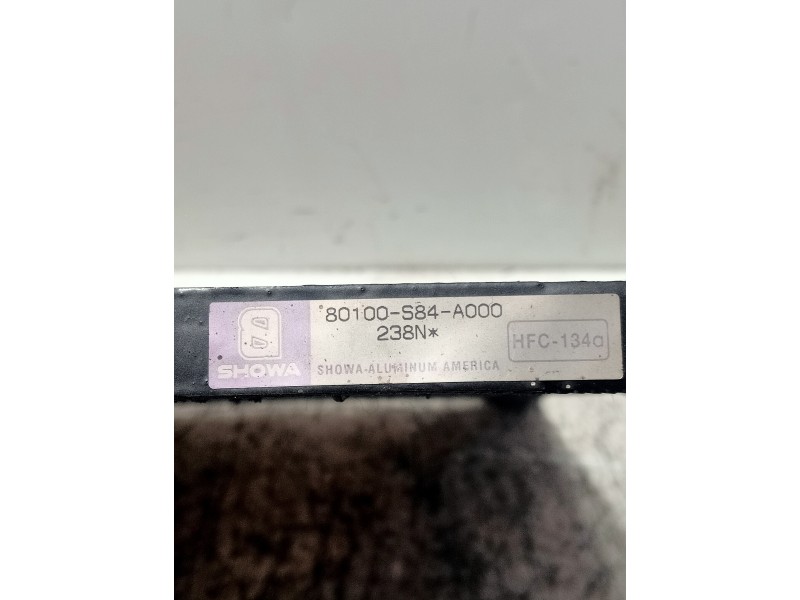 Recambio de condensador / radiador aire acondicionado para honda accord berlina (cg7-9/ch1-7) referencia OEM IAM 80100S84A000  