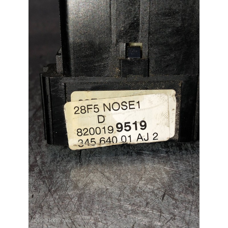 Recambio de mando luces para nissan interstar mod. 04 (x70) caja cerrada, l 2 h 2, techo referencia OEM IAM 8200199519  