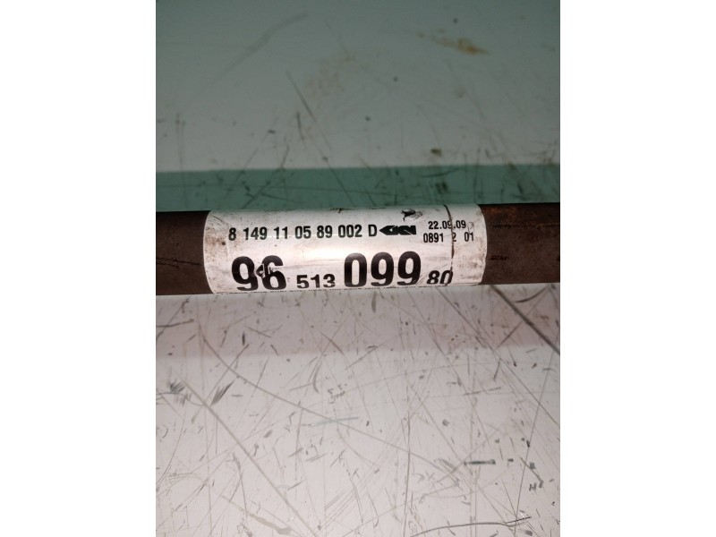 Recambio de transmision delantera izquierda para peugeot 207 sport referencia OEM IAM 9651309980  