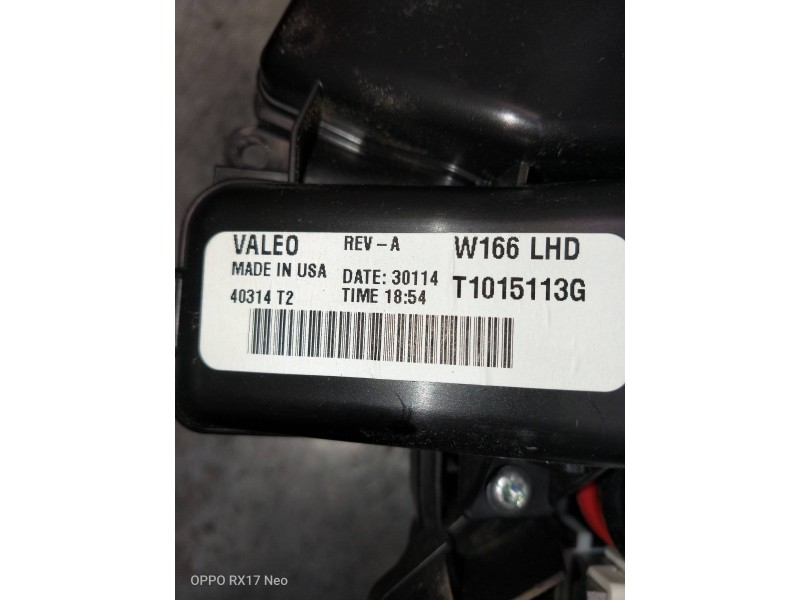 Recambio de motor calefaccion para mercedes clase m (w166) referencia OEM IAM T1015113GA  