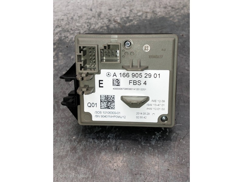 Recambio de conmutador de arranque para mercedes clase m (w166) referencia OEM IAM A1669052901  