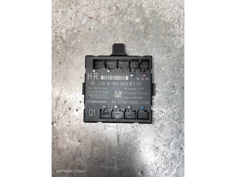 Recambio de modulo electronico para mercedes clase m (w166) referencia OEM IAM A1669006111 A2C7403560300 A1669028605