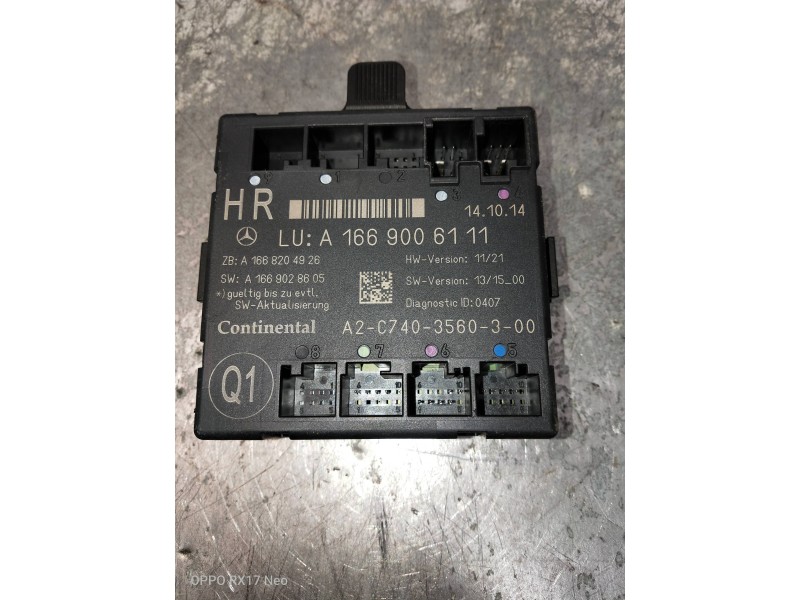 Recambio de modulo electronico para mercedes clase m (w166) referencia OEM IAM A1669006111 A2C7403560300 A1669028605