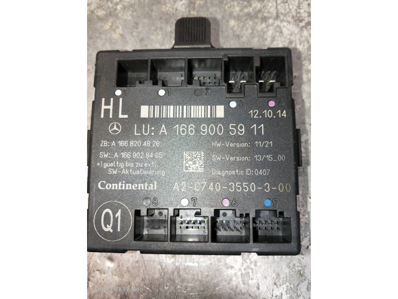 Recambio de modulo electronico para mercedes clase m (w166) referencia OEM IAM A1669005911 A2C7403550300 A1669028405