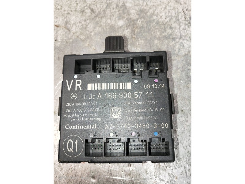 Recambio de modulo electronico para mercedes clase m (w166) referencia OEM IAM A1669005711 A2C7403480300 