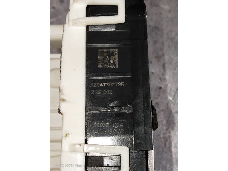 Recambio de motor cierre centralizado trasero izquierdo para mercedes clase m (w166) referencia OEM IAM A2047302735  5P