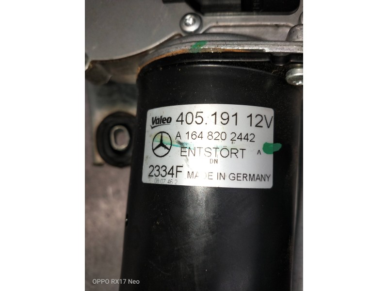 Recambio de motor limpia delantero para mercedes clase m (w166) referencia OEM IAM A1648202442 A1668202940 W000050764