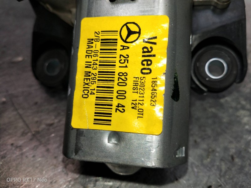 Recambio de motor limpia trasero para mercedes clase m (w166) referencia OEM IAM A2518200042 18546523 