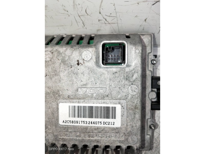 Recambio de pantalla multifuncion para mercedes clase m (w166) referencia OEM IAM A1729011302 A2C58091753 