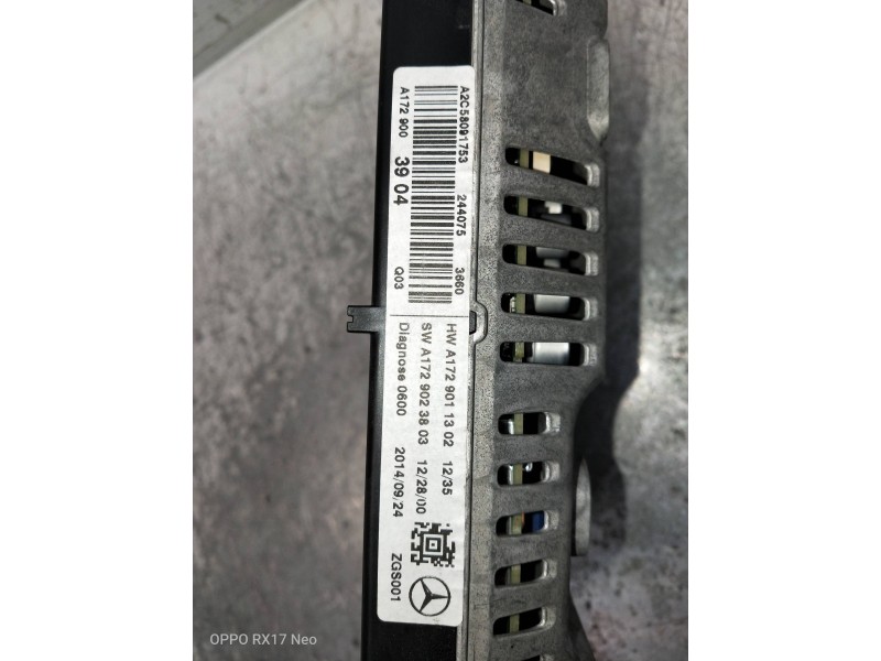 Recambio de pantalla multifuncion para mercedes clase m (w166) referencia OEM IAM A1729011302 A2C58091753 