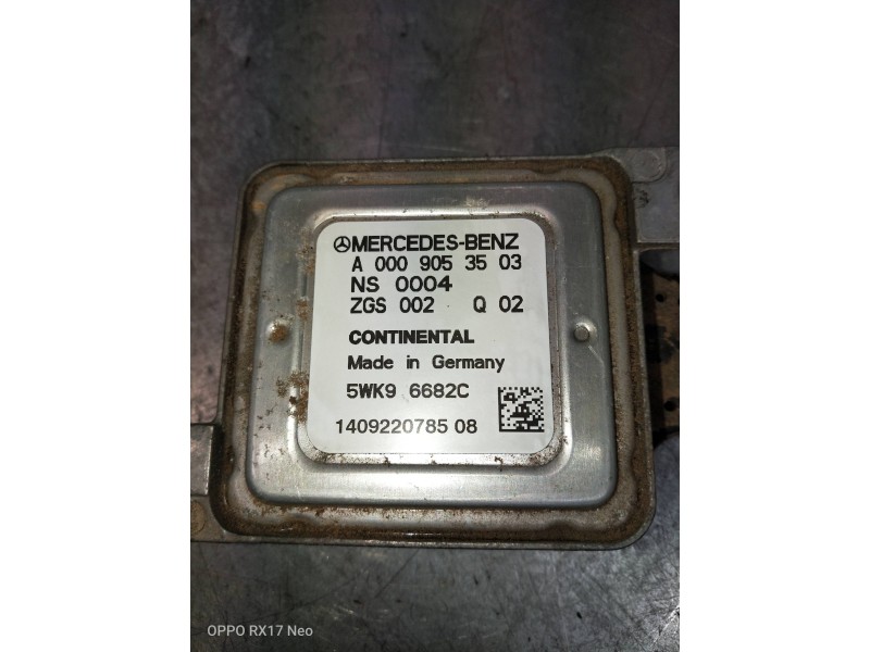 Recambio de sonda lambda para mercedes clase m (w166) referencia OEM IAM A0009053503 5WK96682C 