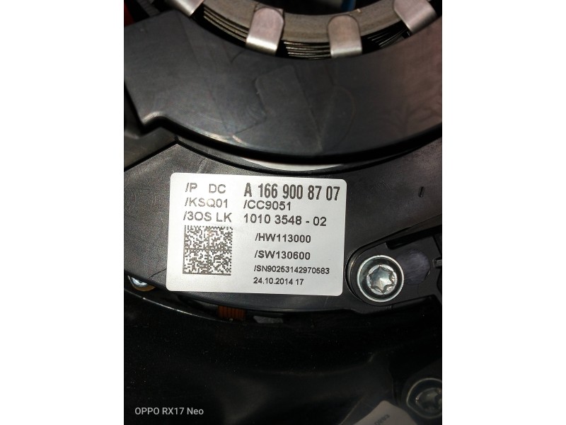 Recambio de mando multifuncion para mercedes clase m (w166) referencia OEM IAM A1669008707  