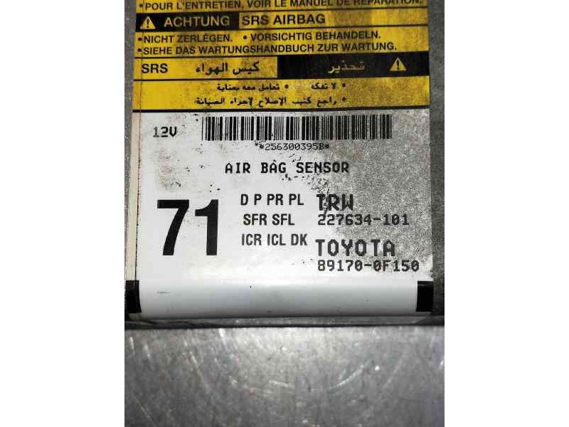 Recambio de kit airbag para toyota verso 2.0 d-4d cat referencia OEM IAM   