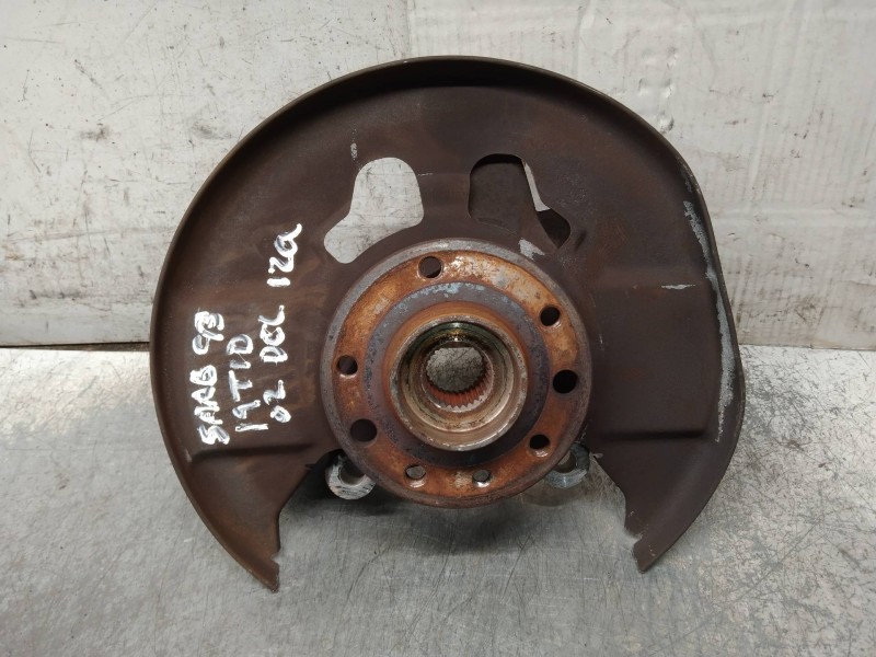 Recambio de mangueta delantera izquierda para saab 9-3 sport hatch 1.9 tid linear sport referencia OEM IAM   