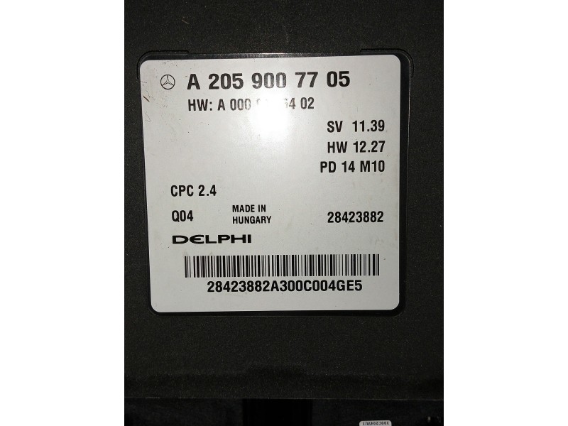 Recambio de modulo electronico para mercedes clase c (w205) lim. referencia OEM IAM A2059007705 A0009016402 28423882