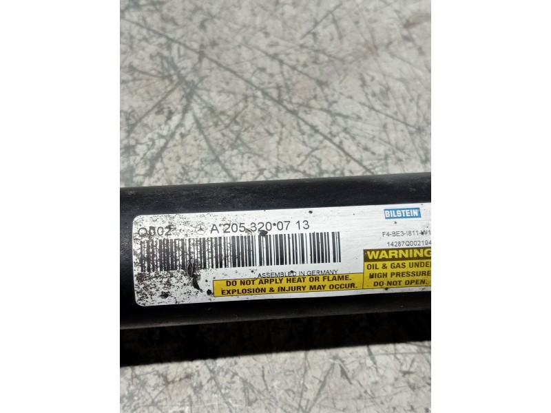Recambio de amortiguador delantero izquierdo para mercedes clase c (w205) lim. referencia OEM IAM A2043521205  