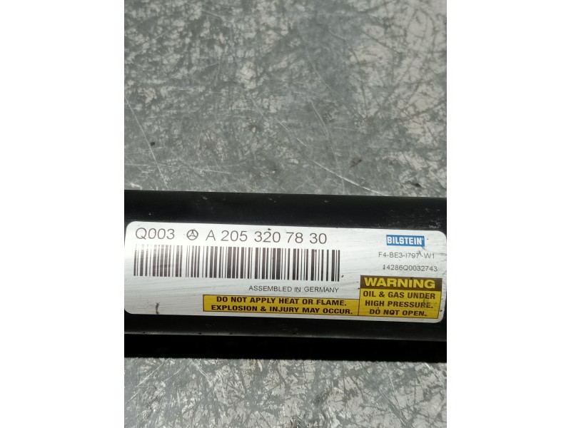 Recambio de amortiguador trasero derecho para mercedes clase c (w205) lim. referencia OEM IAM A2053207830  