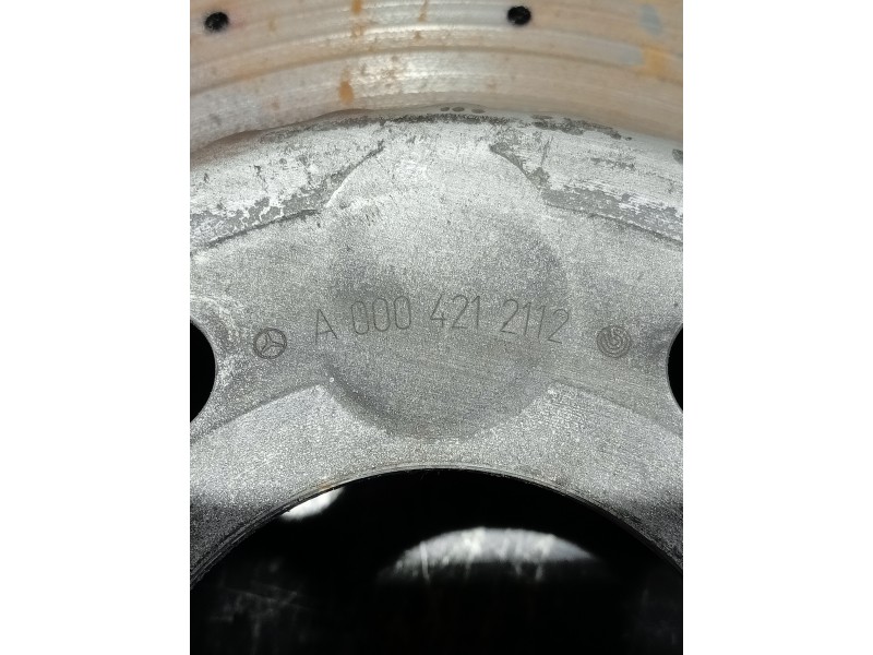 Recambio de disco freno delantero para mercedes clase c (w205) lim. referencia OEM IAM A0004212112  