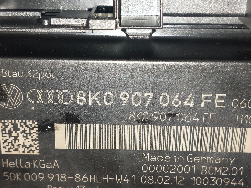 Recambio de modulo electronico para audi a5 sportback (8t) referencia OEM IAM 8KO907064FE  