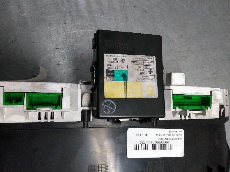 Recambio de cuadro instrumentos para volvo s70 berlina 2.0 cat referencia OEM IAM 9472519 69294200T 