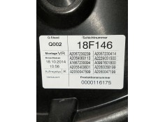 Recambio de elevalunas delantero derecho para mercedes clase c (w205) lim. referencia OEM IAM A2057230239 A2057230414 4P 2