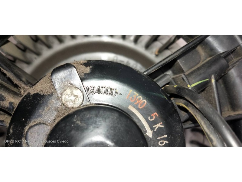 Recambio de motor calefaccion para toyota prius (nhw20) basis referencia OEM IAM 1940001390  