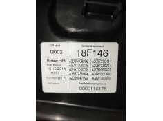 Recambio de elevalunas trasero derecho para mercedes clase c (w205) lim. referencia OEM IAM A2055409206 A2057230414 4P 2