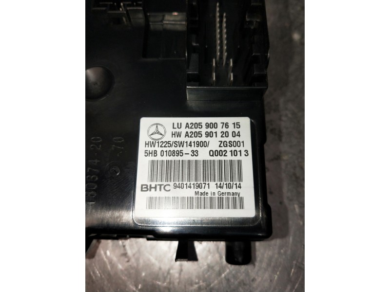 Recambio de modulo electronico para mercedes clase c (w205) lim. referencia OEM IAM A2059007615 A2059012004 5HB01089533