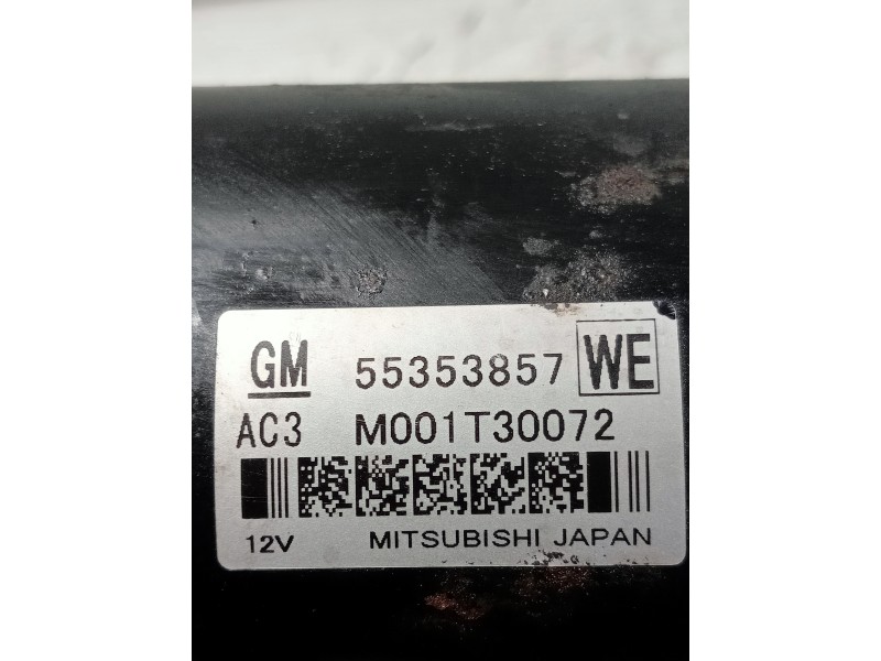 Recambio de motor arranque para opel insignia berlina 2.0 16v cdti referencia OEM IAM 55353857 M001T30072 