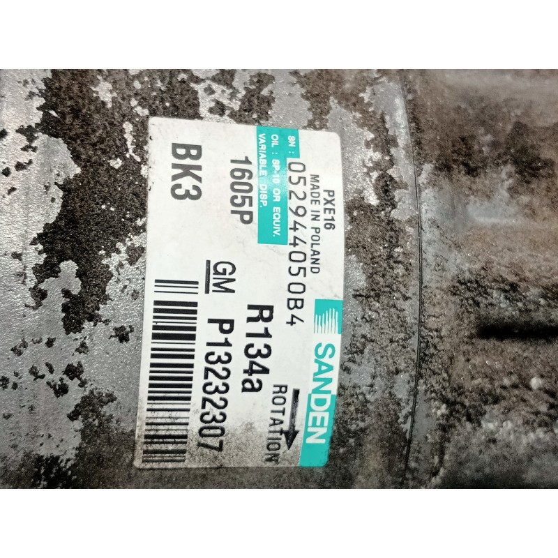 Recambio de compresor aire acondicionado para opel insignia berlina 2.0 16v cdti referencia OEM IAM P13232307  