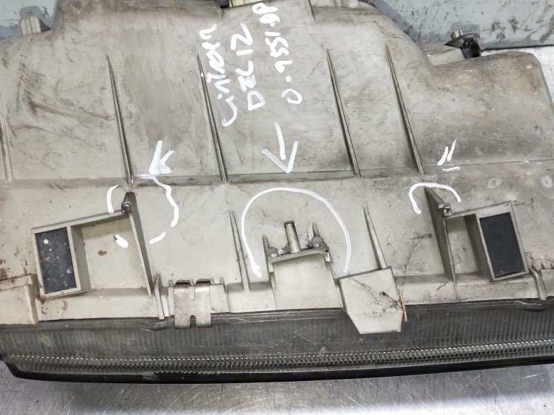 Recambio de faro izquierdo para citroen evasion referencia OEM IAM   VER FOTOS