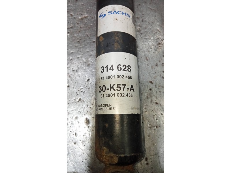Recambio de amortiguador trasero derecho para opel combo (corsa c) familiar referencia OEM IAM 814901002455  