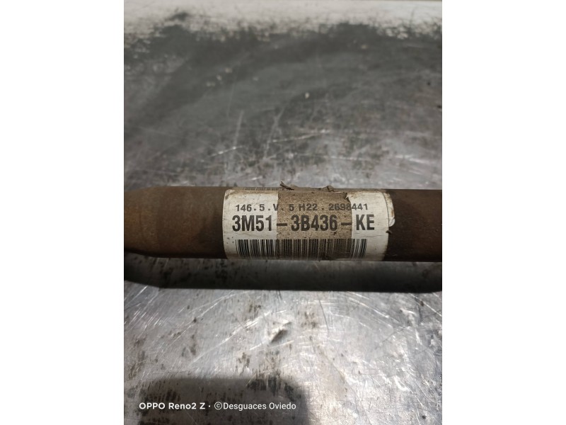 Recambio de transmision delantera derecha para ford focus sportbreak (cap) ghia referencia OEM IAM 3M513B436KE  