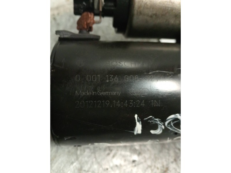 Recambio de motor arranque para renault clio iv 1.5 dci diesel fap referencia OEM IAM 0001136008  