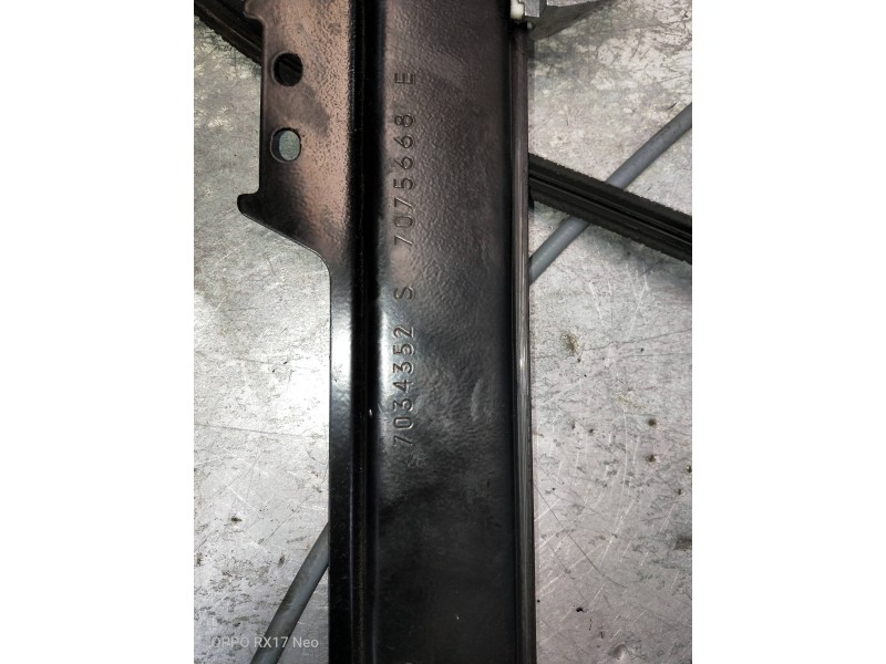 Recambio de elevalunas delantero derecho para bmw serie 5 touring (e61) referencia OEM IAM 7034352S 7075668E 5P