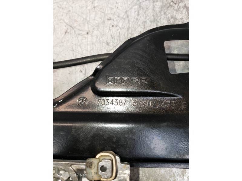 Recambio de elevalunas trasero izquierdo para bmw serie 5 touring (e61) referencia OEM IAM 7034387S 7075673E 5P