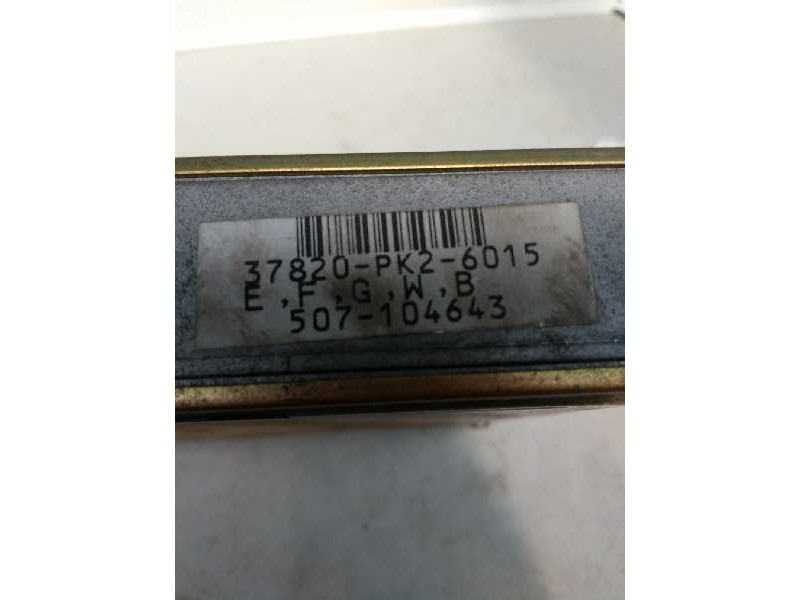 Recambio de centralita motor uce para honda prelude (bb1/2/3) referencia OEM IAM 37820PK26015 EFGWB  Recambio de centralita motor uce para honda prelude (bb1/2/3) referencia OEM IAM 37820PK26015 EFGWB