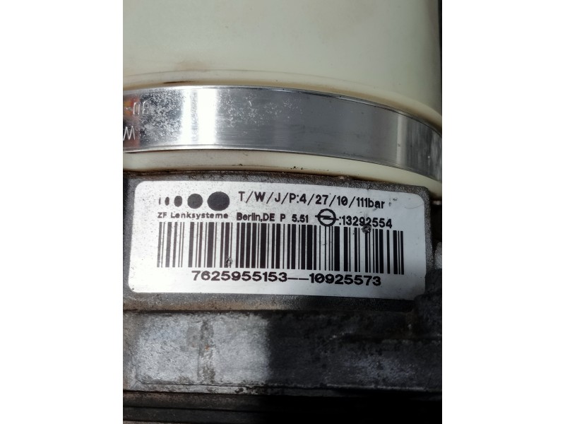 Recambio de bomba direccion para opel zafira b referencia OEM IAM 13292554 7625955153 