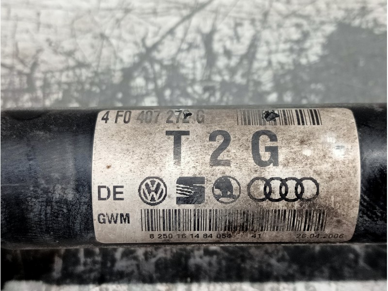 Recambio de transmision delantera derecha para audi a6 berlina (4f2) referencia OEM IAM 4F0407272G 8250161484054 