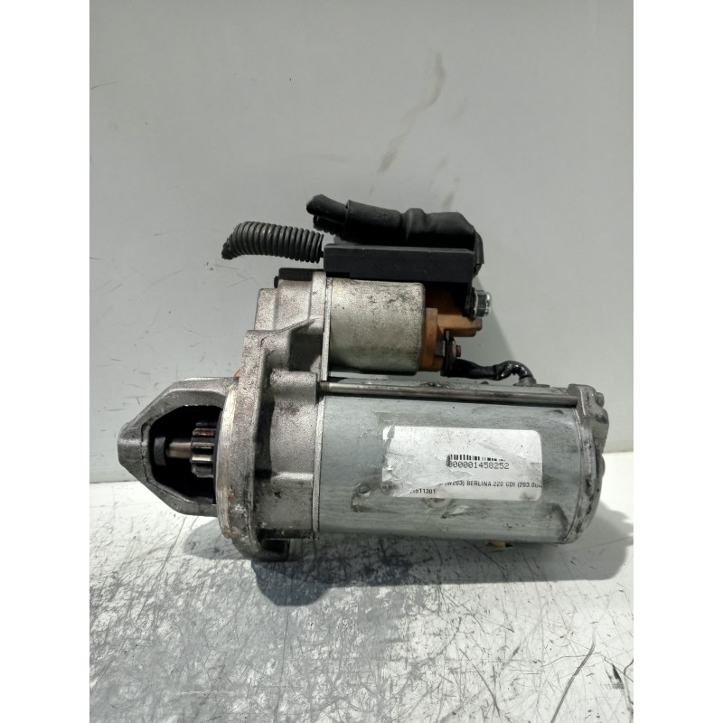 Recambio de motor arranque para mercedes clase c (w203) berlina 2.2 cdi cat referencia OEM IAM 0051511301 D7R43 
