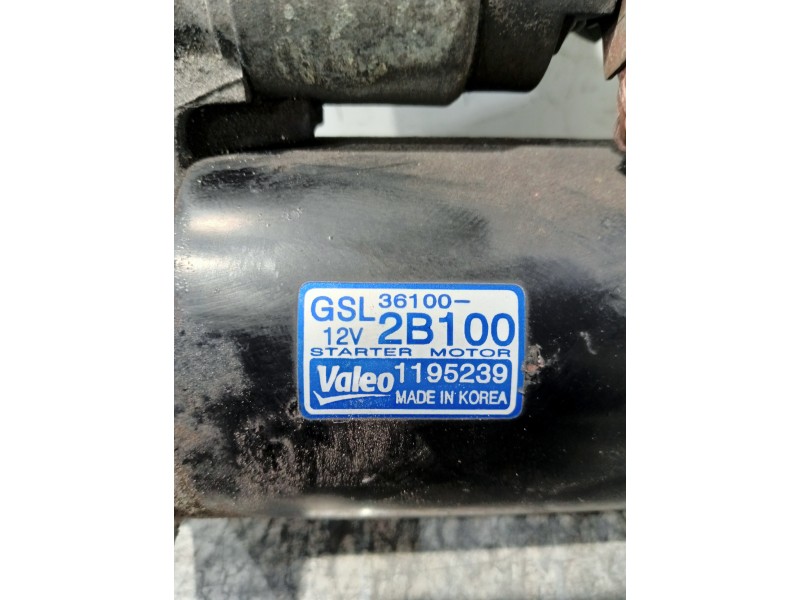 Recambio de motor arranque para hyundai i20 referencia OEM IAM 361002B100 1195239 