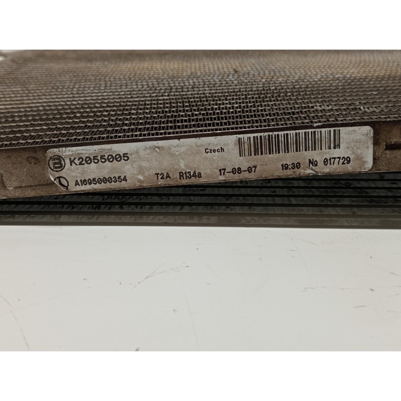 Recambio de condensador / radiador aire acondicionado para mercedes clase a (w169) a 180 cdi (169.007) referencia OEM IAM A16950