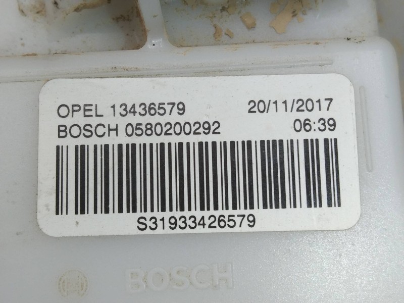 Recambio de bomba combustible para opel corsa e 1.4 referencia OEM IAM 0580200292 13436579 