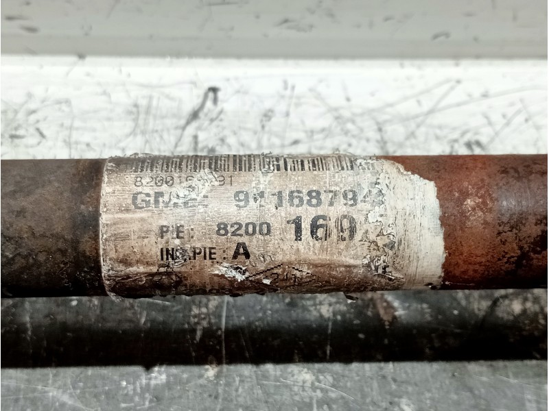 Recambio de transmision delantera derecha para nissan primastar (x83) avantour 7 asientos distancia entre ejes corta 2,84t refer