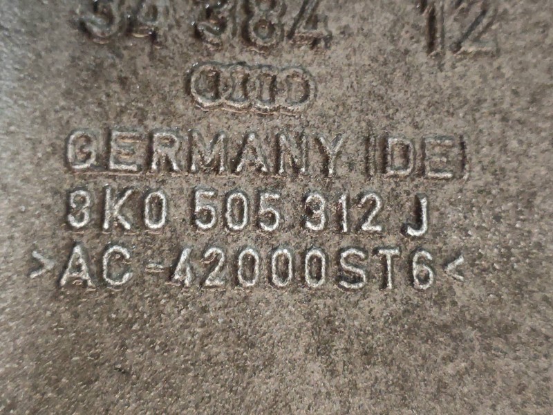 Recambio de brazo suspension inferior trasero derecho para audi a5 coupe (8t) 2.0 tfsi (155kw) referencia OEM IAM 8K0505312J  