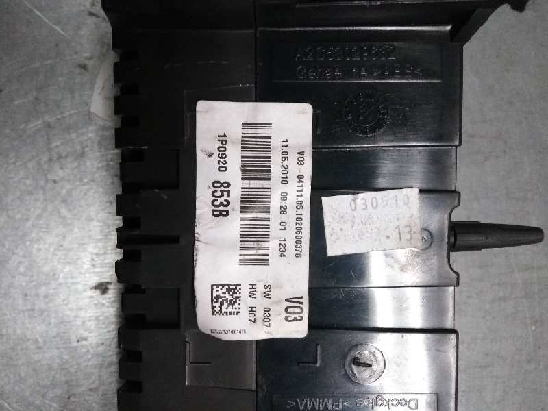 Recambio de cuadro instrumentos para seat leon (1p1) 2.0 tdi referencia OEM IAM 1P0920853B  