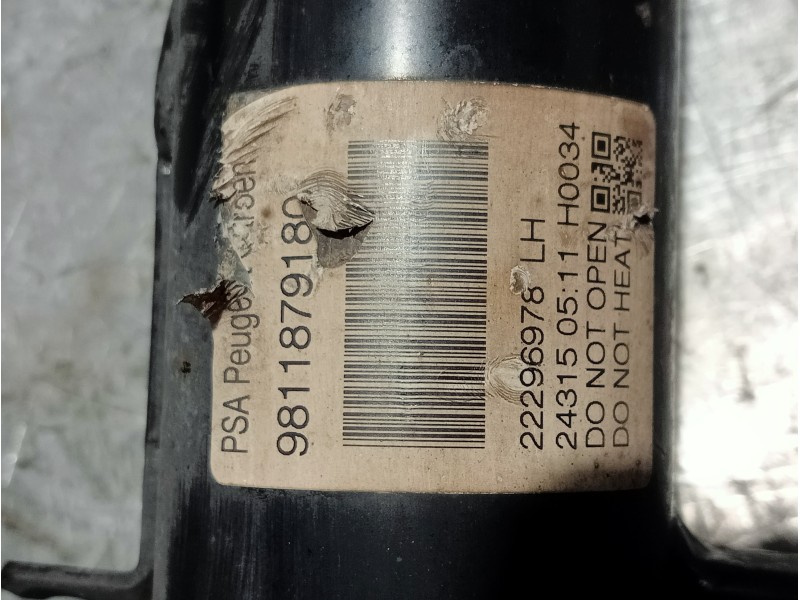 Recambio de amortiguador delantero izquierdo para citroen c4 cactus referencia OEM IAM 9811879180 22296978 