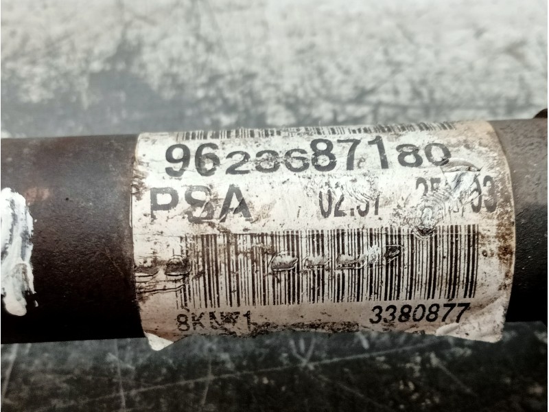 Recambio de transmision delantera izquierda para citroen berlingo referencia OEM IAM 9623687180 8KN71 